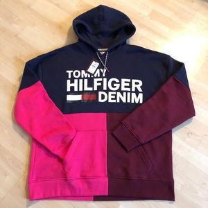 🆕️ Tommy Hilfiger Denim Hoodie Sweatshirt.